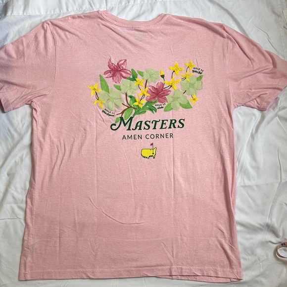Masters Pink Logo T-Shirt - Picture 2 of 5